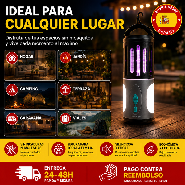 Asesino de Mosquitos Portátil