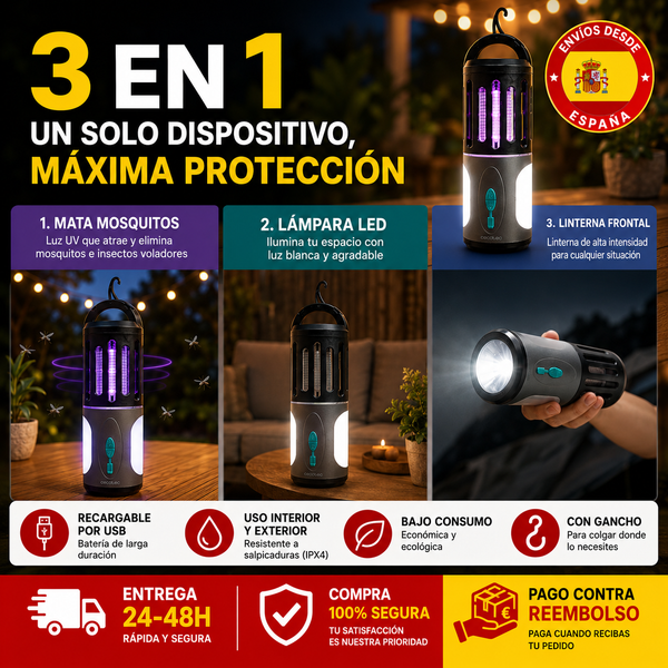 Asesino de Mosquitos Portátil